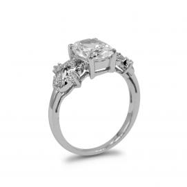 925 Silver Cubic Zirconia Ring
