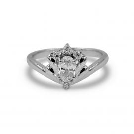 925 Silver Cubic Zirconia Ring