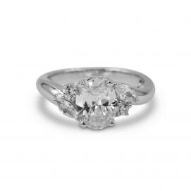 925 Silver Cubic Zirconia Ring