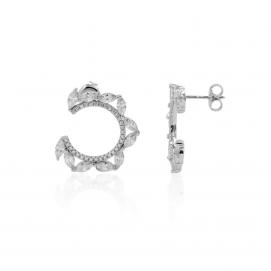 925 Silver Cubic Zirconia Earring