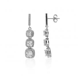 925 Silver Cubic Zirconia Earring