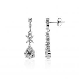 925 Silver Cubic Zirconia Earring