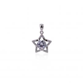 925 Silver Cubic Zirconia Pendant