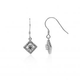 925 Silver Cubic Zirconia Earring