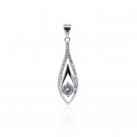 925 Silver Cubic Zirconia Pendant