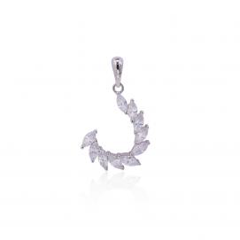 925 Silver Cubic Zirconia Pendant