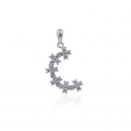 925 Silver Cubic Zirconia Pendant