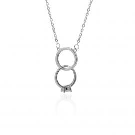 925 Silver Cubic Zirconia Necklace