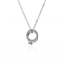 925 Silver Cubic Zirconia Necklace