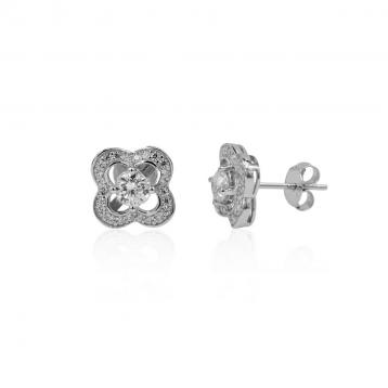 925 Silver Cubic Zirconia Earring