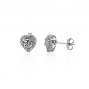 925 Silver Cubic Zirconia Earring