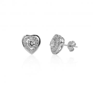 925 Silver Cubic Zirconia Earring