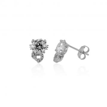 925 Silver Cubic Zirconia Earring