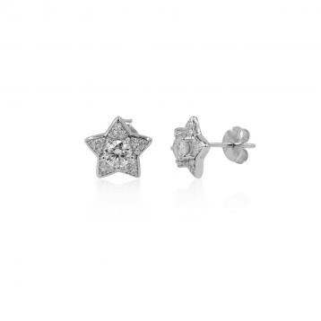 925 Silver Cubic Zirconia Earring