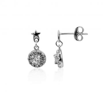 925 Silver Cubic Zirconia Earring