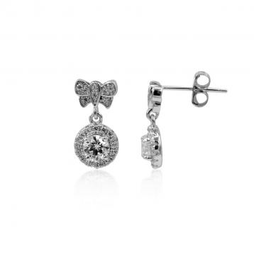 925 Silver Cubic Zirconia Earring