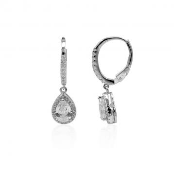 925 Silver Cubic Zirconia Earring