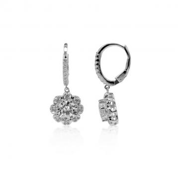 925 Silver Cubic Zirconia Earring