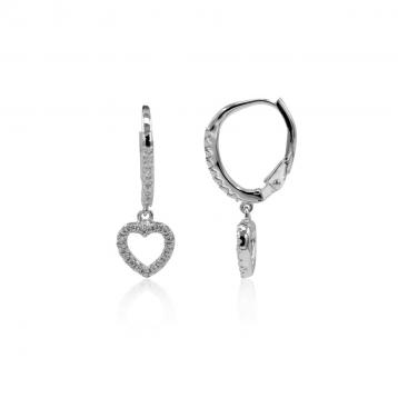 925 Silver Cubic Zirconia Earring