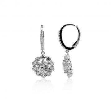 925 Silver Cubic Zirconia Earring