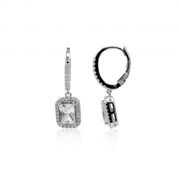 925 Silver Cubic Zirconia Earring