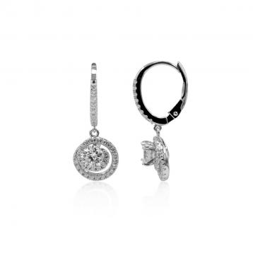 925 Silver Cubic Zirconia Earring