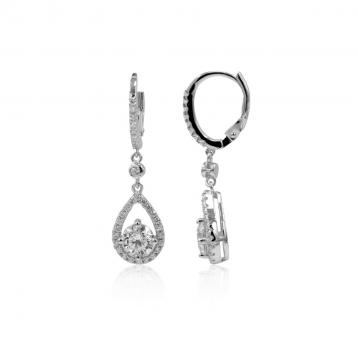 925 Silver Cubic Zirconia Earring