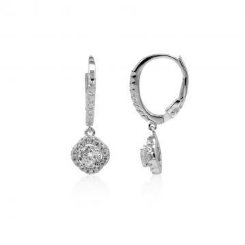 925 Silver Cubic Zirconia Earring