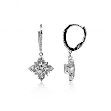 925 Silver Cubic Zirconia Earring