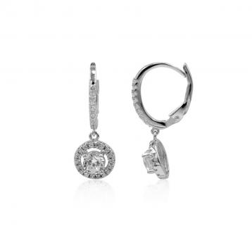 925 Silver Cubic Zirconia Earring