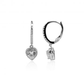 925 Silver Cubic Zirconia Earring