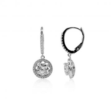 925 Silver Cubic Zirconia Earring