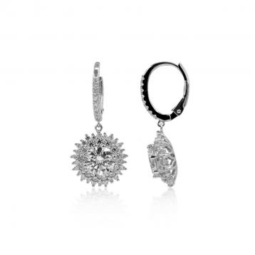 925 Silver Cubic Zirconia Earring