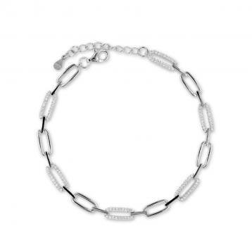 925 Silver Cubic Zirconia Bracelet