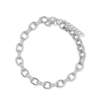 925 Silver Cubic Zirconia Bracelet