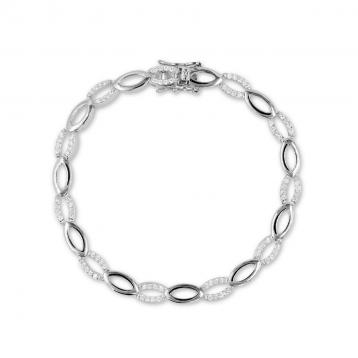 925 Silver Cubic Zirconia Bracelet