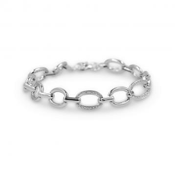 925 Silver Cubic Zirconia Bracelet