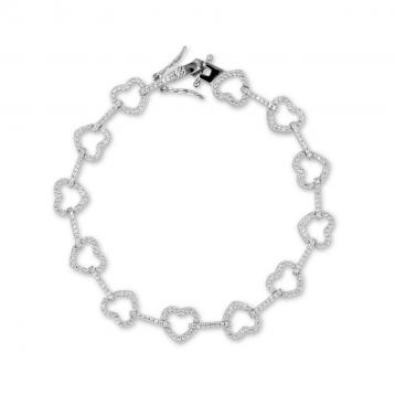 925 Silver Cubic Zirconia Bracelet