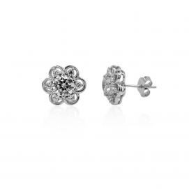 925 Silver Cubic Zirconia Earring