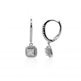 925 Silver Cubic Zirconia Earring