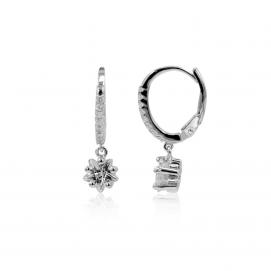 925 Silver Cubic Zirconia Earring