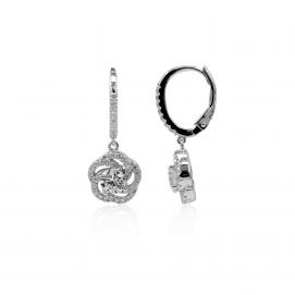 925 Silver Cubic Zirconia Earring