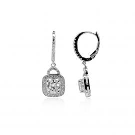 925 Silver Cubic Zirconia Earring