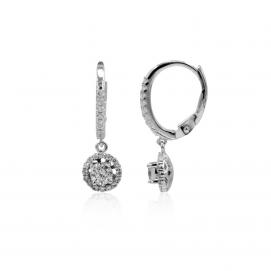 925 Silver Cubic Zirconia Earring