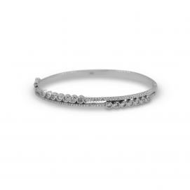 925 Silver Cubic Zirconia Bangle