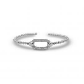 925 Silver Cubic Zirconia Bangle