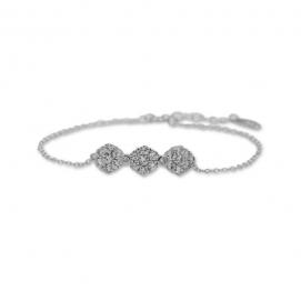 925 Silver Cubic Zirconia Bracelet