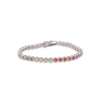 925 Silver Cubic Zirconia Bracelet