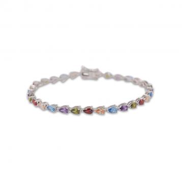 925 Silver Cubic Zirconia Bracelet