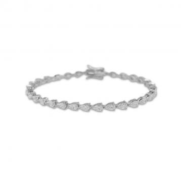 925 Silver Cubic Zirconia Bracelet